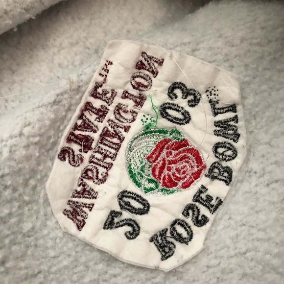 Vintage 2003 Rose Bowl Washington State Embroidered Sweater Size Medium - Picture 14 of 15